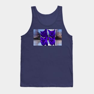 Cat Face Houston Tank Top